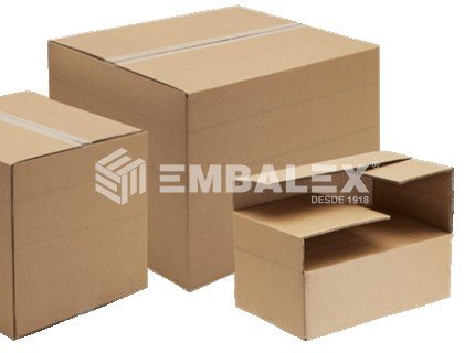 Caja de cartón americana