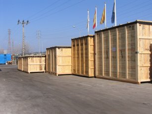 En qué tipo de productos podemos usar cajas de madera para embalaje industrial